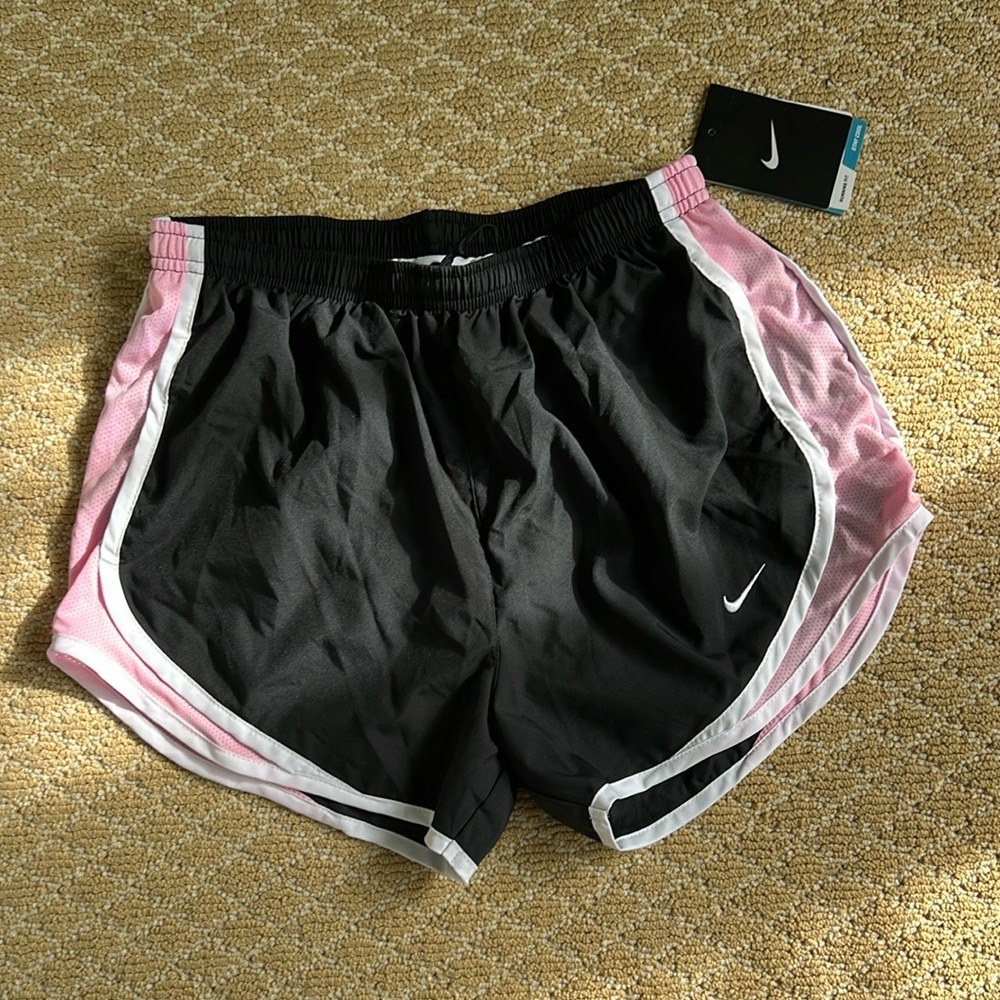 Nike Women's Dri-FIT Tempo Mid-Rise Brief-Lined Running Shorts
